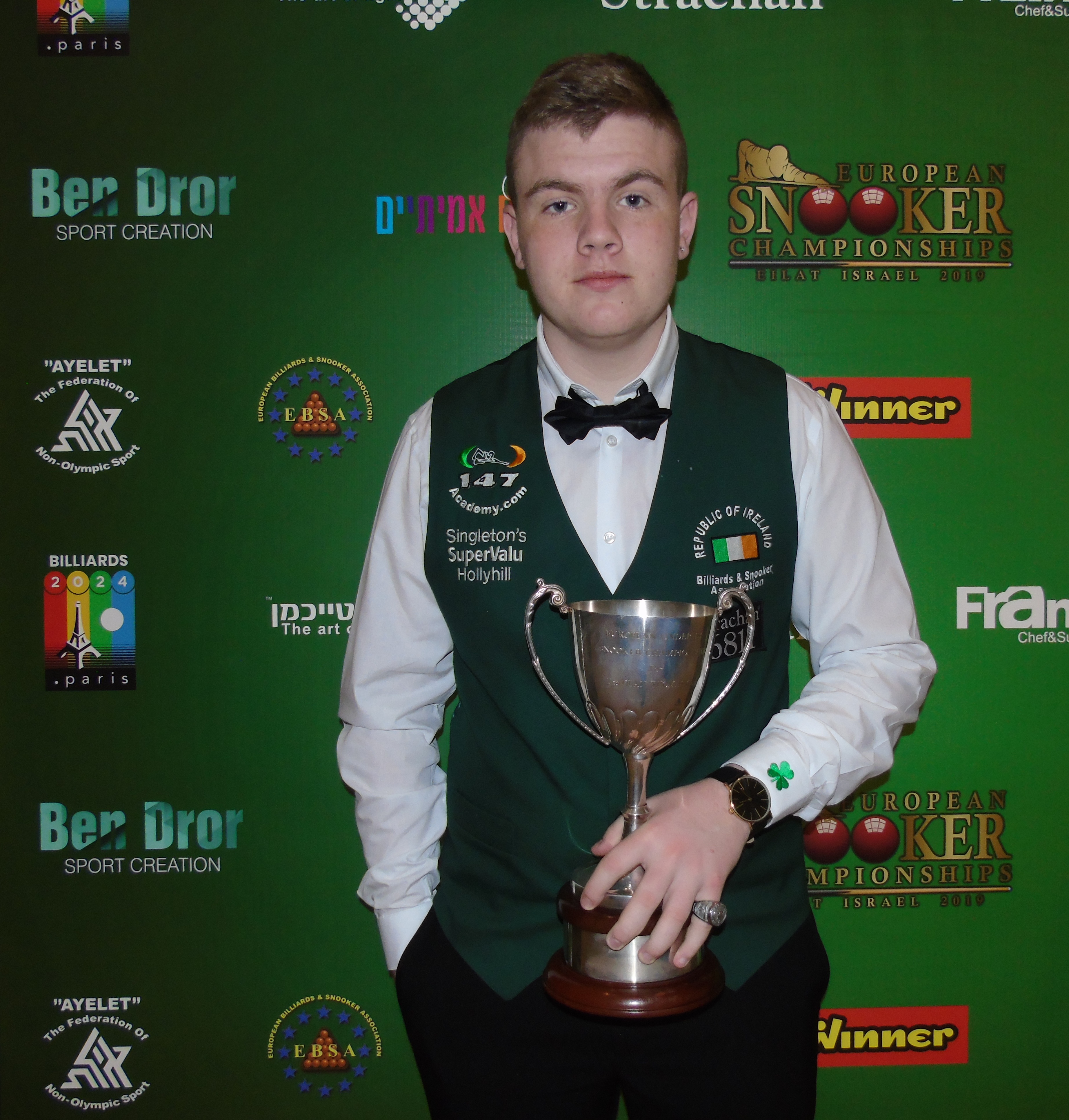 Aaron Hill is the U18 European Snooker Champion