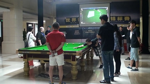IBSF Cue Zones in China with PJ